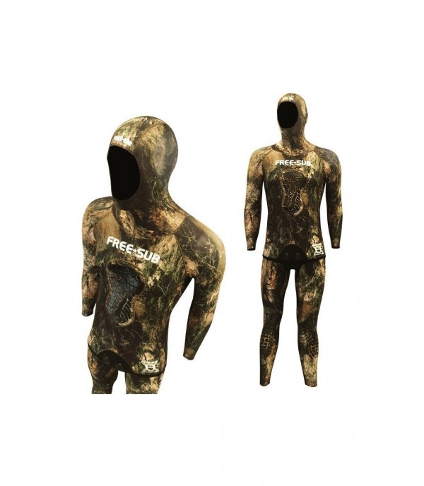 Free-Sub 7mm Saros Yamamoto Avcı Serbest Dalış Elbisesi