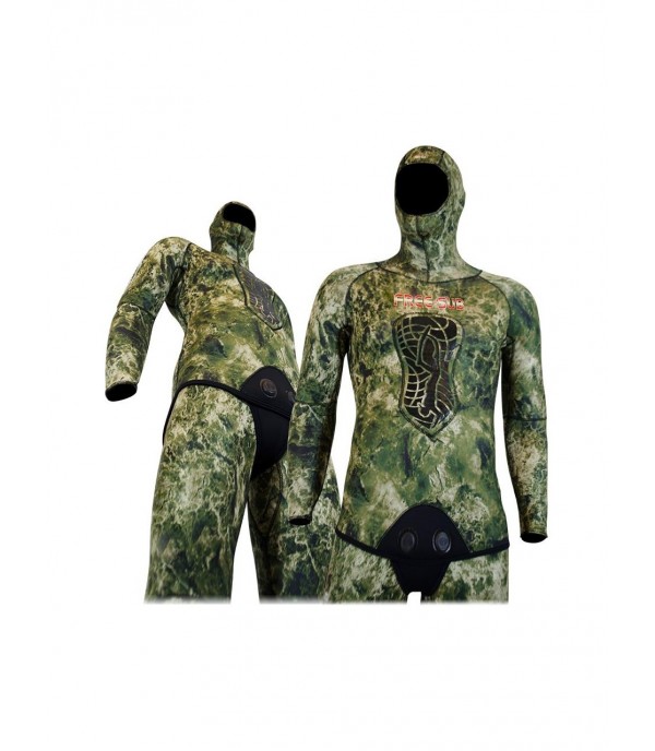 Free-Sub 7mm Expert Green Avcı Dalış Elbisesi (Comfort Serisi)